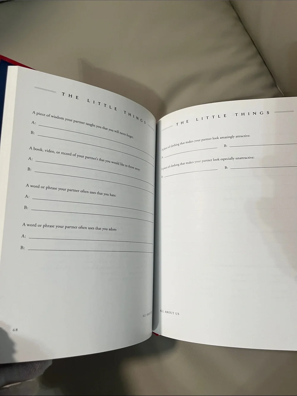 All About Us Book